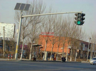 人行横道信号灯杆